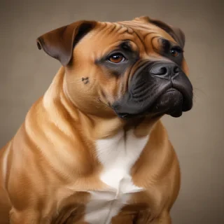 staffy bull bullmastiff