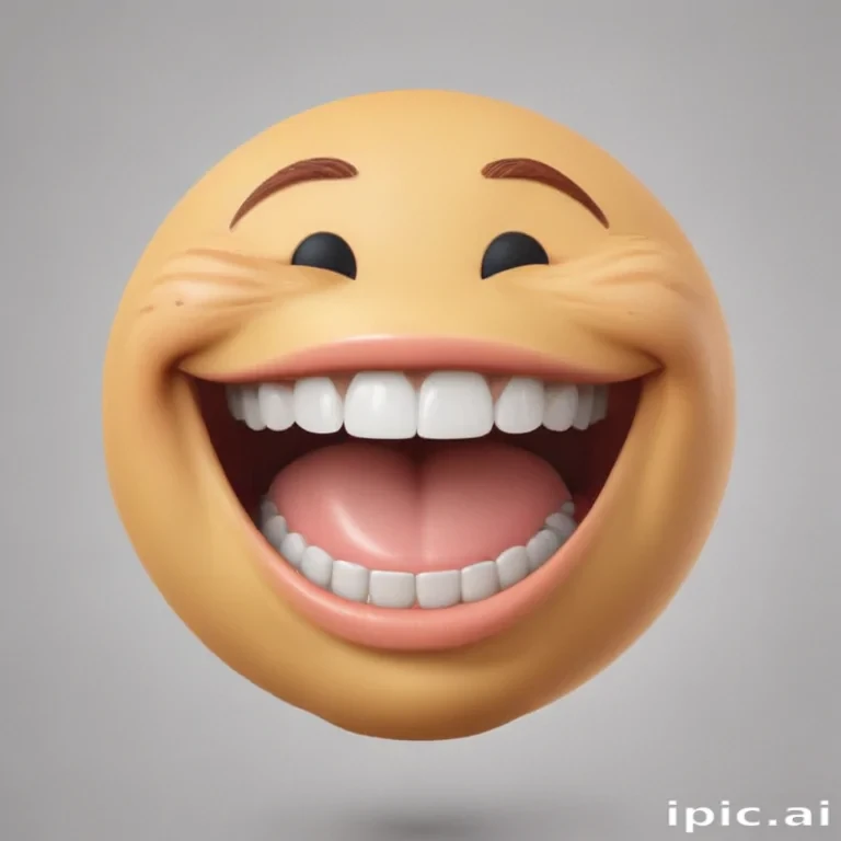 laugh emoji transparent background