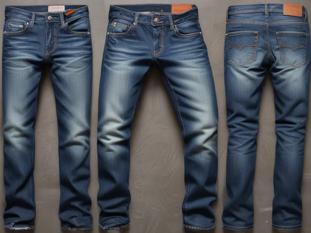 mock up jeans