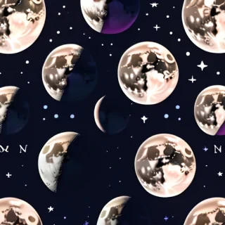 aesthetic moon wallpaper