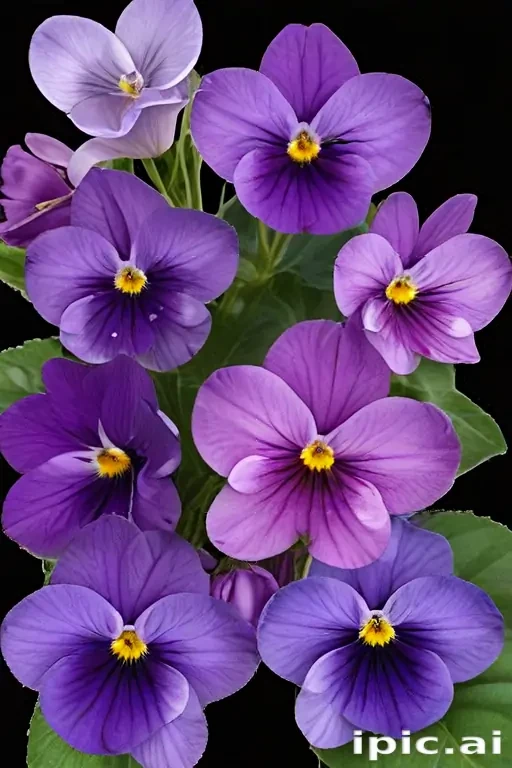 violets png