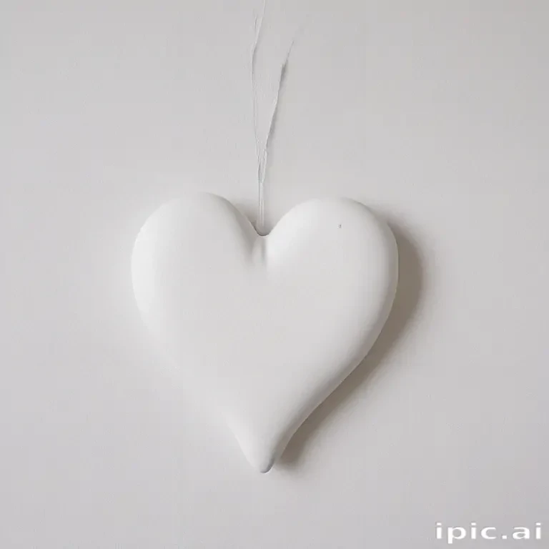 white heart