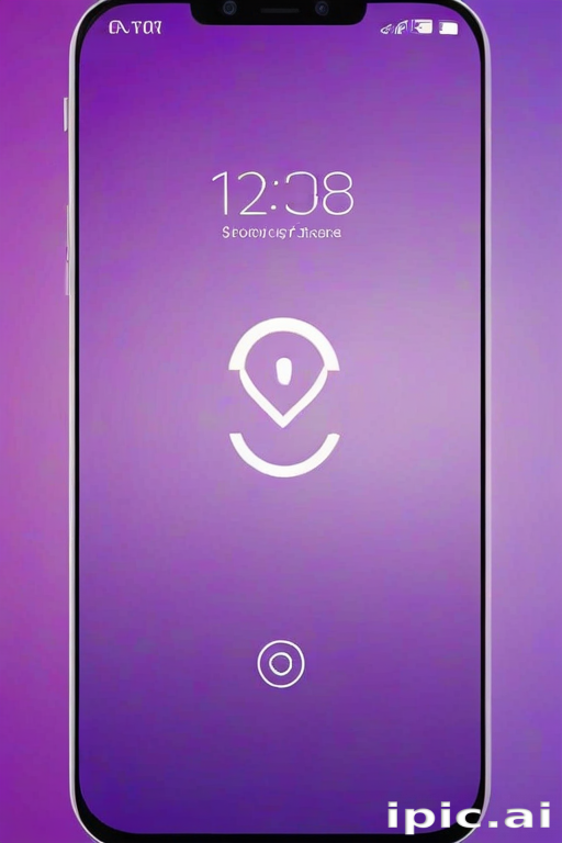 purple lockscreen