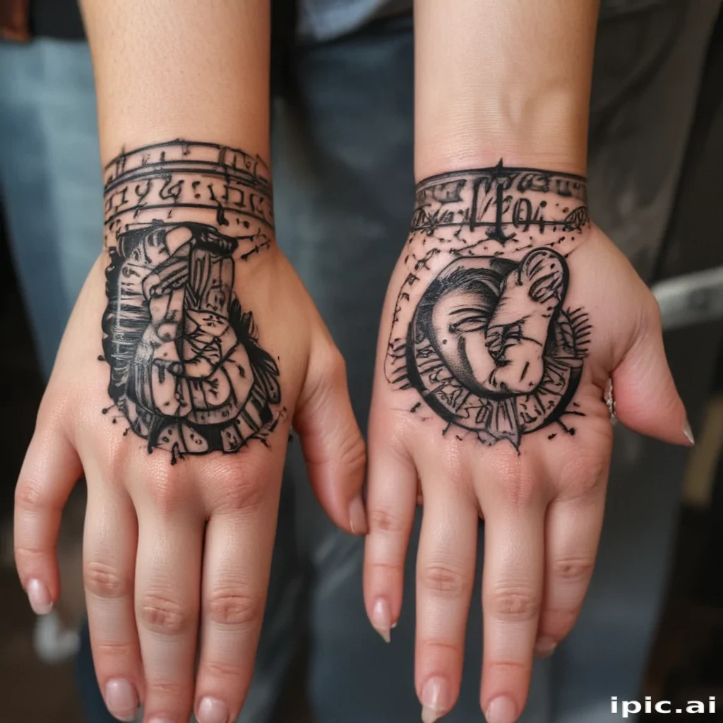 i love you sign language tattoo