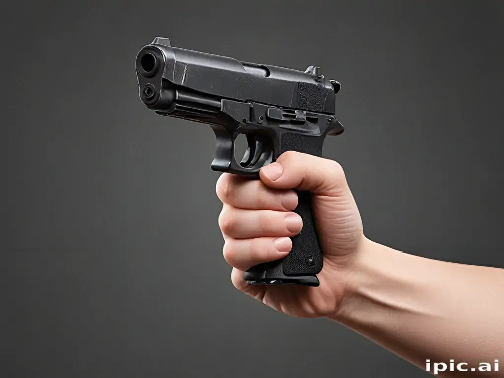 hand with gun png