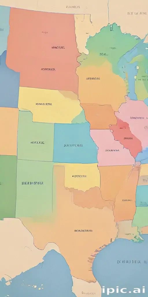 us states on a map