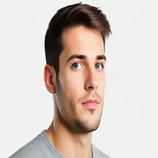 man transparent background