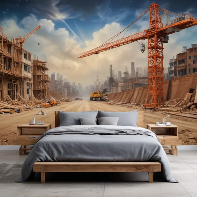 construction site background