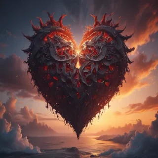 aesthetic backgrounds heart