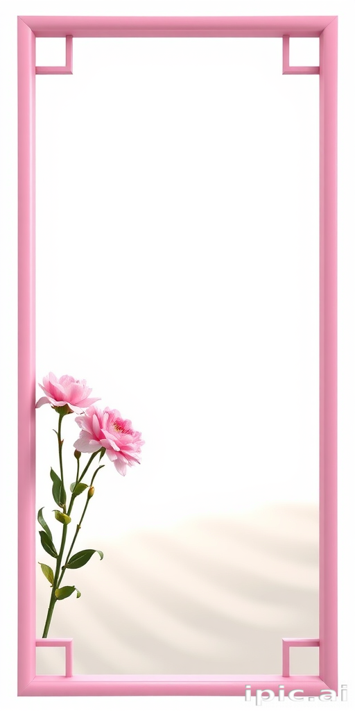 pink frame png