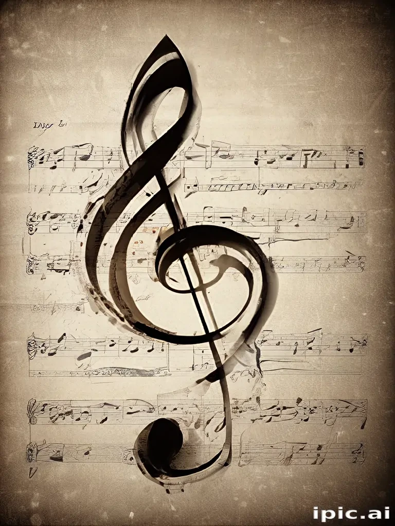 notes music background
