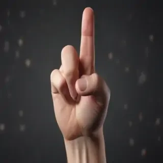 finger pointing at you png