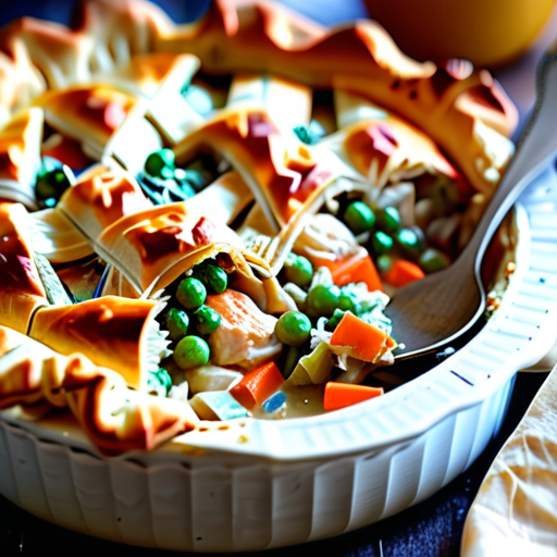 phyllo dough chicken pot pie