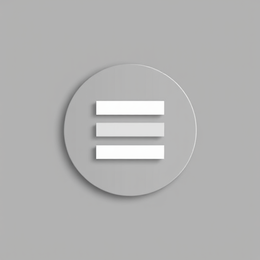 Create a high-resolution vector graphic of a stylized paragraph symbol on a grey circular background, using a Canon EOS R6, f/2.8 aperture, 1/1000 shutter speed, 50mm lens, soft lighting to enhance contrast and depth.