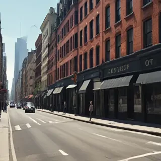 city street background