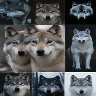 wolf aesthetic