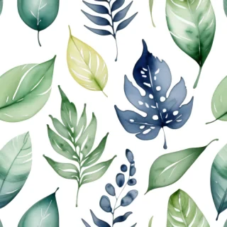 watercolor leaves png