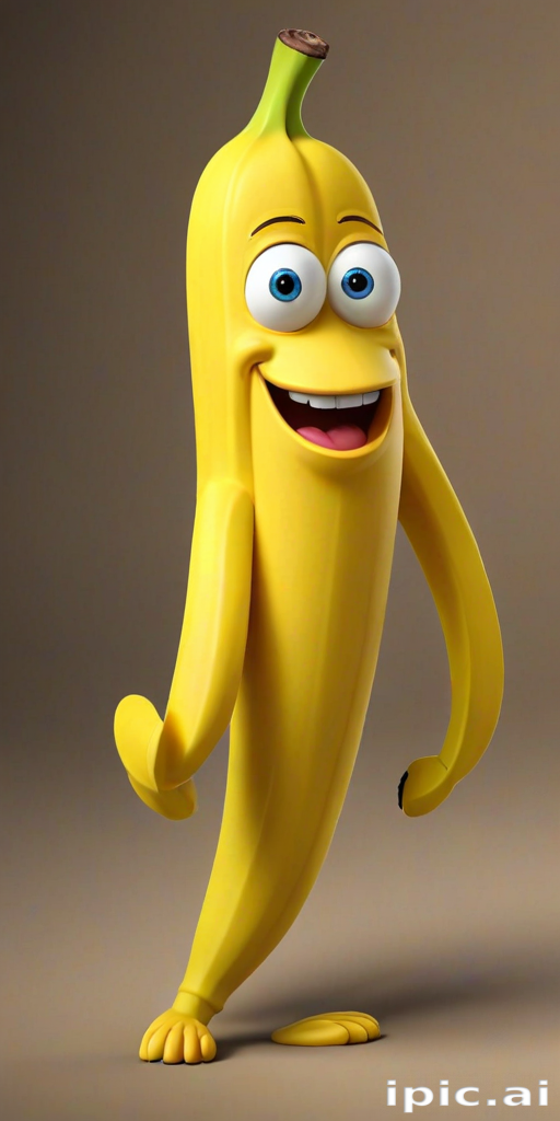 cartoon banana