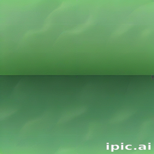 Vibrant Green Background with Subtle Textures and Soft Wave Patterns