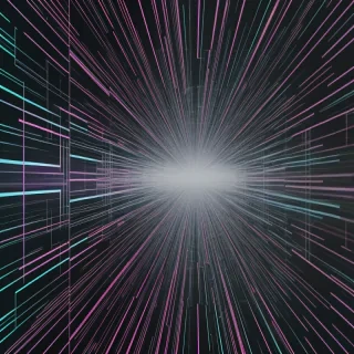 glitched background