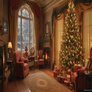 vintage christmas image