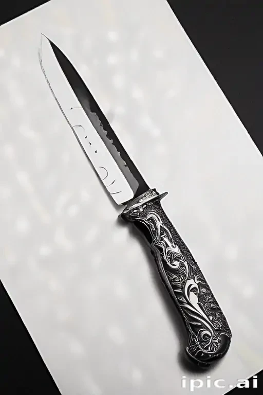 knife drawing