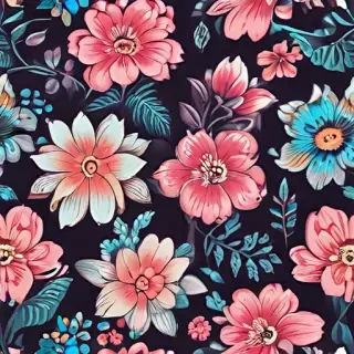 floral computer background