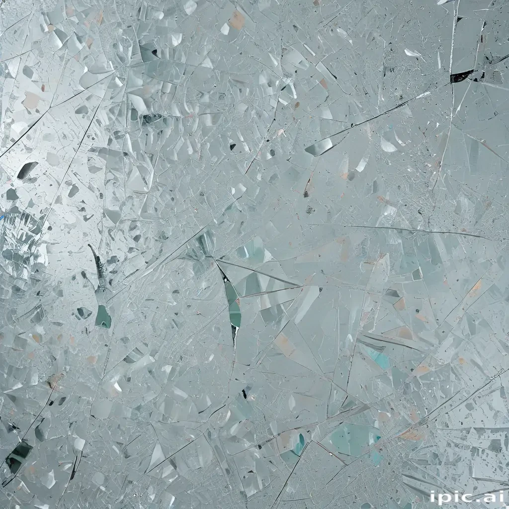 broken glass texture