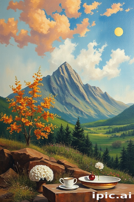 oil painting wallpaper