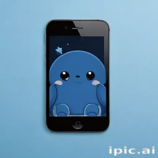 blue cute wallpaper for iphone