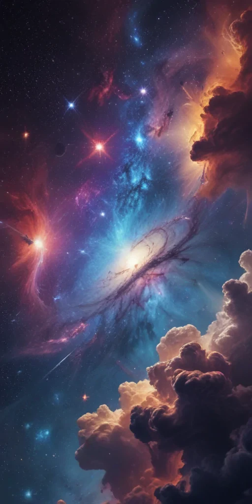 space galaxy background