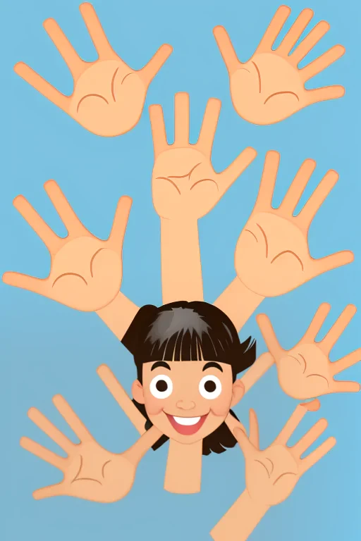 high five clip art