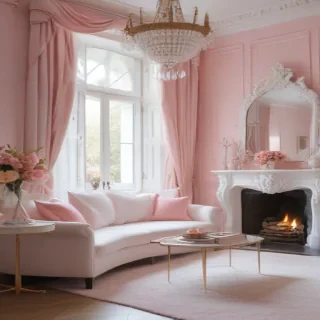 pink and white aesthetic