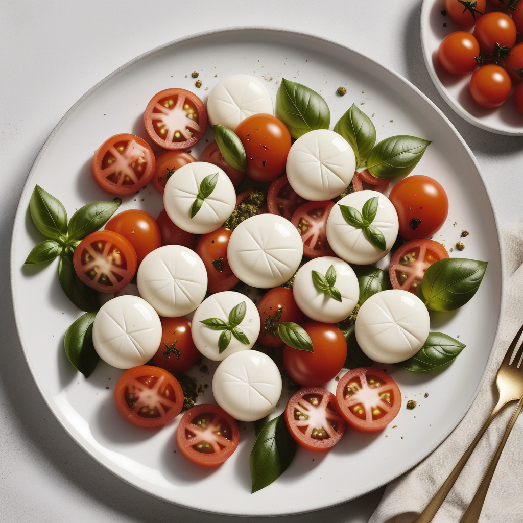 what to serve with caprese salad
