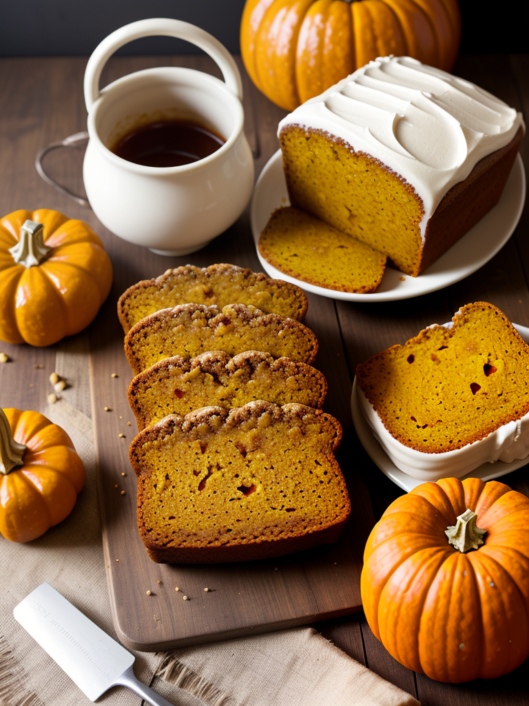 spice cake mix and pumpkin bread