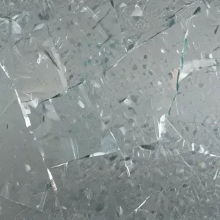 broken glass overlay