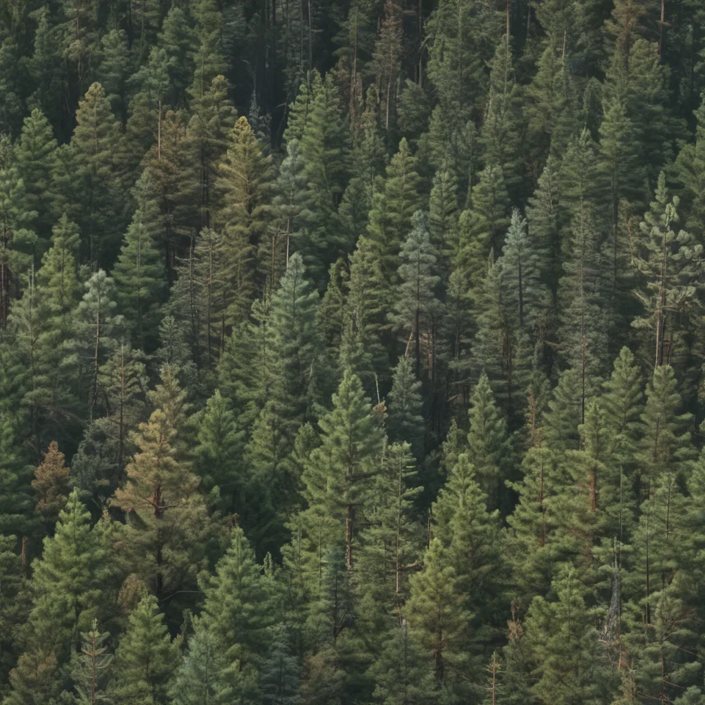 pine trees transparent background