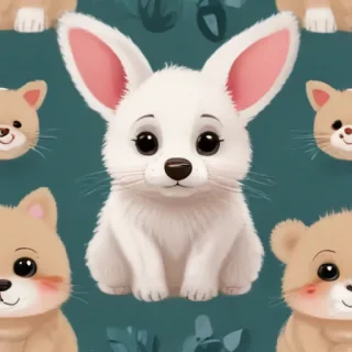 cute animal background