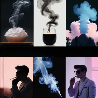 smoke aesthetic