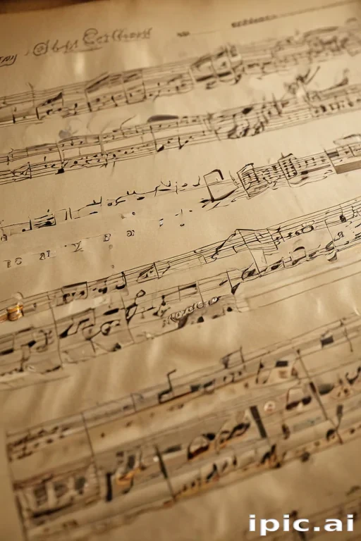 notes music background