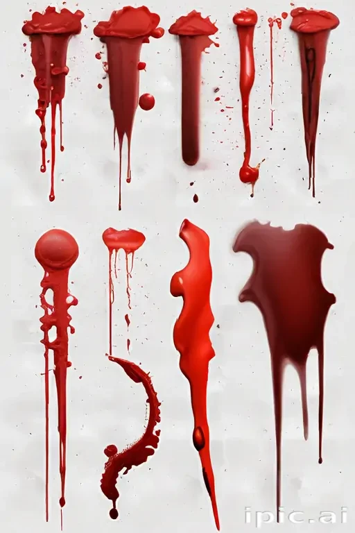 blood splatters png