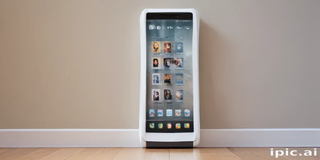 icon phone white