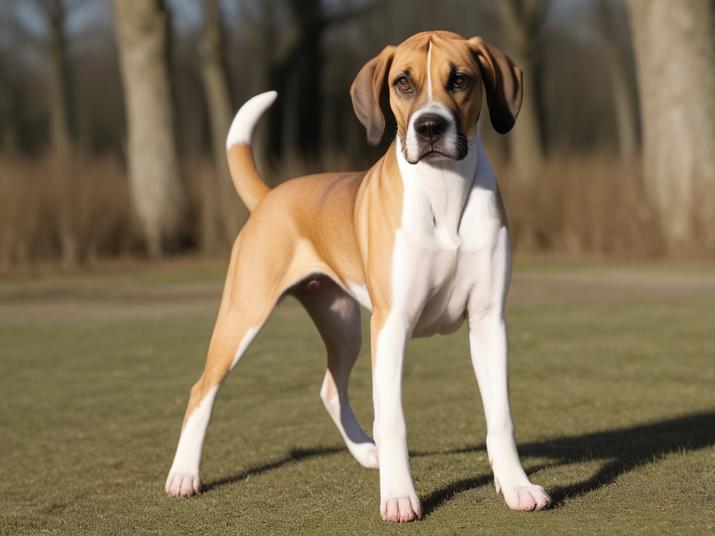 american boxer foxhound
