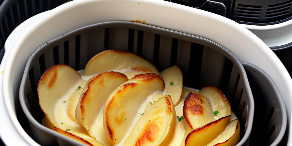 scalloped potatoes in air fryer