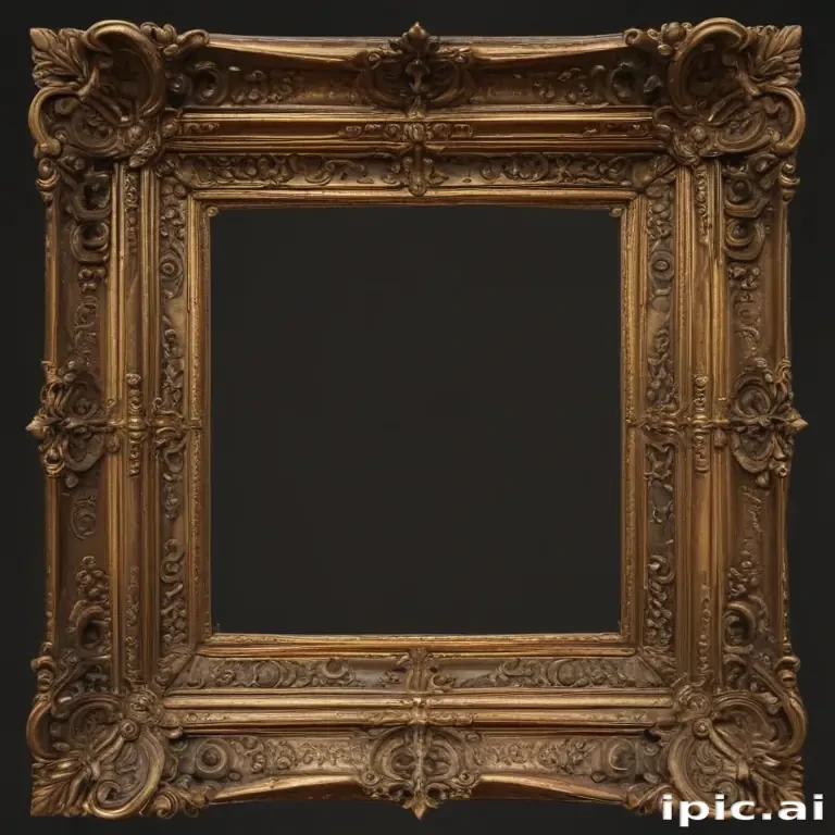 antique frame png