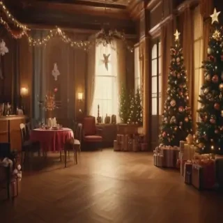 christmas party background