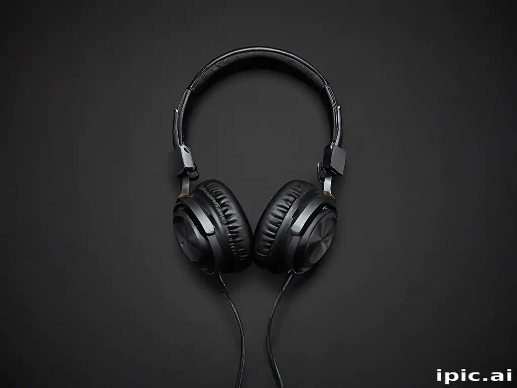 headphones background