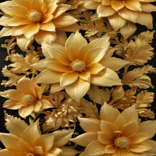gold flower