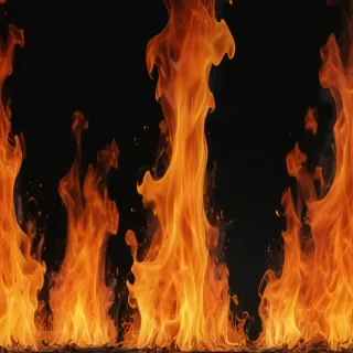 flames transparent background
