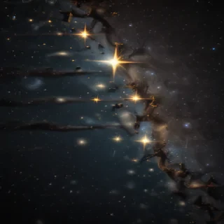 glittering stars png